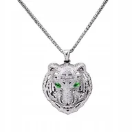 Naszyjniki - Naszyjnik chain tygrys drip streetwear y2k prezent - miniaturka - grafika 1