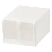 Pokrowce na ubrania - SKUBB pudełko na buty 22x34x16 cm biały - miniaturka - grafika 1