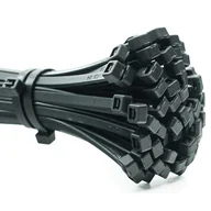 Pozostałe akcesoria sieciowe - Opaska zaciskowa kablowa 3,6/300MM czarna 100 sztuk - miniaturka - grafika 1