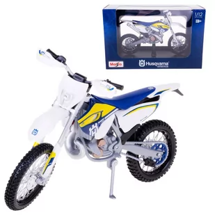 Husqvarna Fe 501 Model Motocykla Skala 1:12 Maisto - Kolekcjonerskie modele pojazdów - miniaturka - grafika 1