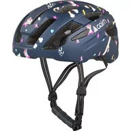 Kaski rowerowe - CAIRN PRISM II J Dziecięcy kask rowerowy, granatowy - miniaturka - grafika 1