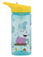 Sztućce dla dzieci - Peppa Pig Bidon "Peppa Pig" w kolorze błękitnym - 530 ml - miniaturka - grafika 1