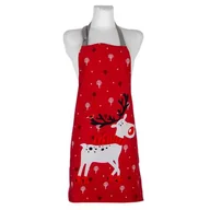 Fartuchy i rękawice kuchenne - Fartuch kuchenny Rudolpho 60 x 75 cm czerwony - miniaturka - grafika 1