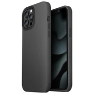 Etui i futerały do telefonów - Uniq etui Lino Hue iPhone 13 Pro Max 6,7" szary/charcoal grey MagSafe Uni000503 - miniaturka - grafika 1