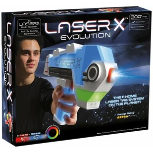 Tm Toys Laser X Evolution Pistolet Na Podczerwień Zestaw Pojedynczy 88911 ** KUP Z DOSTAWĄ TEGO SAMEGO DNIA DO NAJWIĘKSZYCH MIAST ** 0000045398 - Zabawki militarne - miniaturka - grafika 1