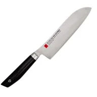 Noże kuchenne - KASUMI VG-10 PRO Nóż Santoku 180 mm - miniaturka - grafika 1
