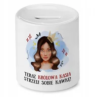 Skarbonki - Skarbonka Dla Kasi na Urodziny Imieniny na Prezent z Nadrukiem ze Zdjęciem - miniaturka - grafika 1