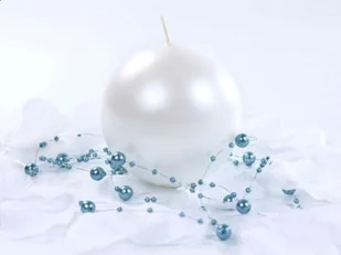 PartyDeco Świeca "Kula", metalik, perłowa, 1 sztuka - Gadżety dla niej i dla niego PartyDeco Świeca "Kula", metalik, perłowa, 1 sztuka - Gadżety dla niej i dla niego - miniaturka - grafika 2