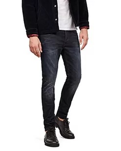 G-STAR RAW Spodnie męskie Rovic Zip 3D Straight Tapered Jeans, Dk Aged 8466-89, 34W x 38L - Spodnie męskie - miniaturka - grafika 1