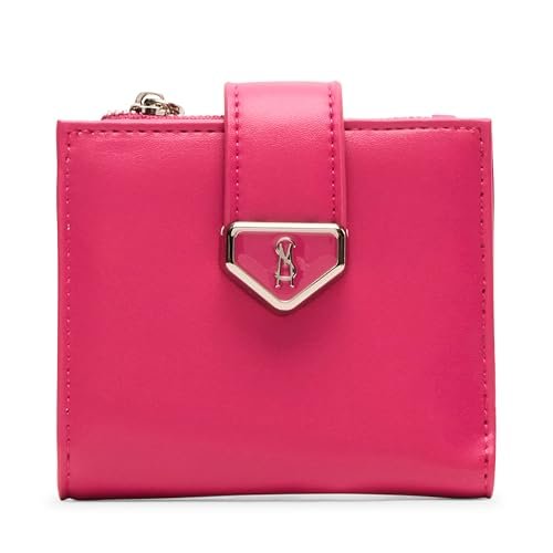 Steve Madden Damski portfel składany Jem-b, fuksja, jeden rozmiar, składany portfel Jem-b