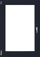 Okna - Lupol 2-szybowe fasadowe lakier kolor antracytowy O15 RU 865x1135 mm - miniaturka - grafika 1