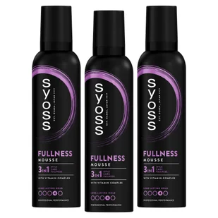 Pianka do włosów zwiększająca objętość 3x250ml - Kosmetyki do stylizacji włosów - miniaturka - grafika 1