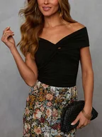 Koszulki i topy damskie - LA Angels Koszulka w kolorze czarnym - miniaturka - grafika 1