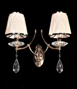 Lumina Deco Kinkiet DOMINNI GOLD W2 LDW 9268-2 GD LDW 9268-2 GD - Lampy ścienne - miniaturka - grafika 1