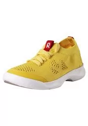 Buty dla dziewczynek - Reima Sneakersy Fresh Slipon żółty 32 - grafika 1