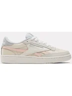 Trampki damskie - Reebok Skórzane sneakersy "Club C Revenge" w kolorze beżowym - miniaturka - grafika 1