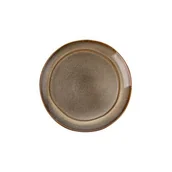 Talerze - Talerz deserowy Bergen 20 cm brązowy - miniaturka - grafika 1