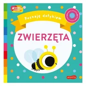 Komiksy dla dzieci - HarperKids Zwierzęta Książka Akademia Mądrego Dziecka Książeczka Dla Dzieci Poznaję Dotykiem - miniaturka - grafika 1