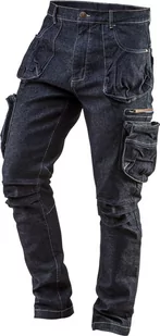 Neo Spodnie robocze 5-kieszeniowe DENIM, rozmiar XL - Odzież robocza - miniaturka - grafika 1