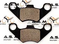 Części motocyklowe - Klocki Hamulcowe Tylne Quad Atv 110 125 - miniaturka - grafika 1