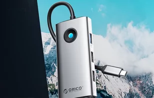 Stacja dokująca HUB 6w1 Orico USB-C, HDMI, 3xUSB (srebrna) - Stacje dokujące i replikatory portów Stacja dokująca HUB 6w1 Orico USB-C, HDMI, 3xUSB (srebrna) - Stacje dokujące i replikatory portów - miniaturka - grafika 5