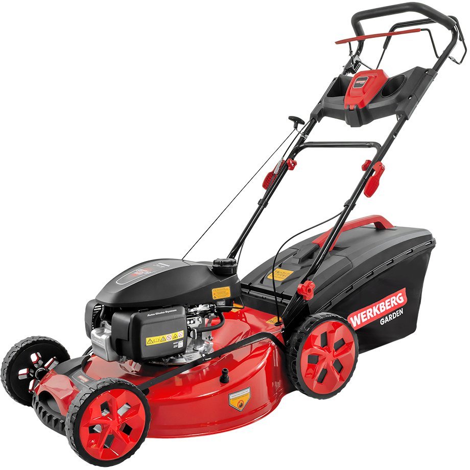 Handy Kosiarka spalinowa Honda 200cc z napędem 56cm kosz 60L 4w1 WERKBERG