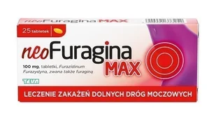 Teva Neofuragina max 100 mg x 25 tbl - Układ moczowy i płciowy - miniaturka - grafika 1