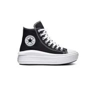 Buty trekkingowe damskie - Trampki damskie Converse Chuck Taylor All Star Move Platform Hi - miniaturka - grafika 1