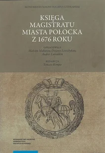Księga magistratu miasta Połocka z 1676 roku | - Publicystyka - miniaturka - grafika 1