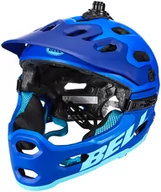 Kaski rowerowe - BELL Super 3R MIPS MTB kask rowerowy niebieski 2019 BEHSU3RM1L - miniaturka - grafika 1