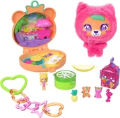 Lalki dla dziewczynek - Mattel POLLY POCKET PLUSH BUDDIES zestaw rozrywkowy JKC79 - miniaturka - grafika 1