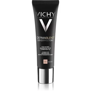 Vichy Dermablend 3D Correction podkład korygująco-wygładzający SPF 25 odcień 30 Beige 30 ml - Podkłady do twarzy - miniaturka - grafika 1