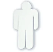 Figurki dekoracyjne - Decopatch figurka mężczyzna z uwydatnionym karton 20,5 cm wysokość AC223O - miniaturka - grafika 1