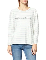 Koszulki i topy damskie - ESPRIT T-shirt damski, 110/Off White, S - miniaturka - grafika 1