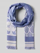 Apaszki i szaliki damskie - Szal z frędzlami model ‘Alessia’ - miniaturka - grafika 1