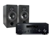Zestawy stereo - Yamaha R-N600A (czarny) + Tesi 261 (czarny) - miniaturka - grafika 1