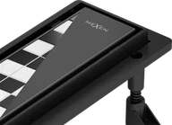 Odpływy liniowe - Mexen Flat ABS odpływ liniowy 2w1 70 cm, czarny - 1769070 - miniaturka - grafika 1