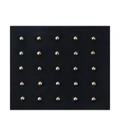Ozdoby do paznokci - Peggy Sage Ozdoby do paznokci - metal studs - gold - 25 szt. ( ref. 148273) - miniaturka - grafika 1