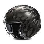 Kaski motocyklowe - Kask Otwarty HJC V31 Firo SzaryM - miniaturka - grafika 1