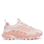 Buty trekkingowe damskie - Trekkingi Merrell Moab Speed 2 J00003610 Różowy - miniaturka - grafika 1