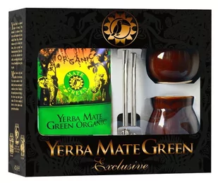 Matero ZESTAW DLA DWOJGA YERBA MATE BIO 400 g, 2 x 2 x BOMBILLA - ORGANIC MATE GREEN - Yerba Mate - miniaturka - grafika 1