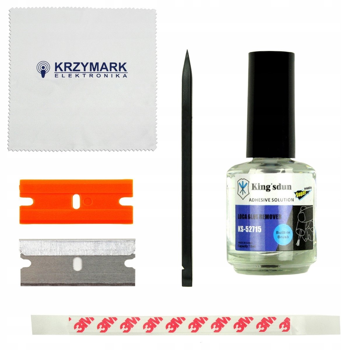 Zestaw Narzędzi do naprawy ekranu LCD Telefonów Tablet Laptop taśma loca