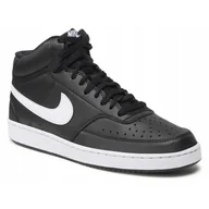 Buty trekkingowe męskie - Buty na co dzień męskie NIKE COURT VISION MID wysokie - miniaturka - grafika 1