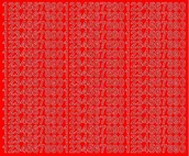 Dekoratorstwo - Cyfry samoprzylepne 1 cm czerwony połysk - miniaturka - grafika 1