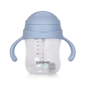 Butelki dla niemowląt - Butelka tritanowa dla dzieci Casno Baby DIZZY 240 ml Light Blue - miniaturka - grafika 1