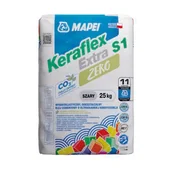 Kleje i inne preparaty budowlane - Klej do płytek KERAFLEX EXTRA S1 ZERO szary 25 kg - miniaturka - grafika 1
