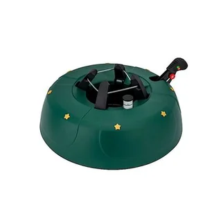 Stojak choinkowy w gwiazdki 37 cm zielony Kamai - Stojaki choinkowe - miniaturka - grafika 1