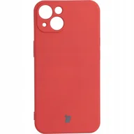 Etui i futerały do telefonów - Bizon Etui Case Silicone iPhone 13 ciemny róż BCSIP13RD - miniaturka - grafika 1