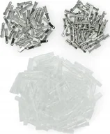 Kostki, złączki, wtyczki - Eurokomp Zestaw konektorów 2,8mm+koszulki 200szt.E5938 - miniaturka - grafika 1