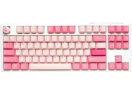 Klawiatury - Ducky One 3 TKL Gossamer Pink klawiatura Gaming USB Niemiecki Różowy, Biały - miniaturka - grafika 1